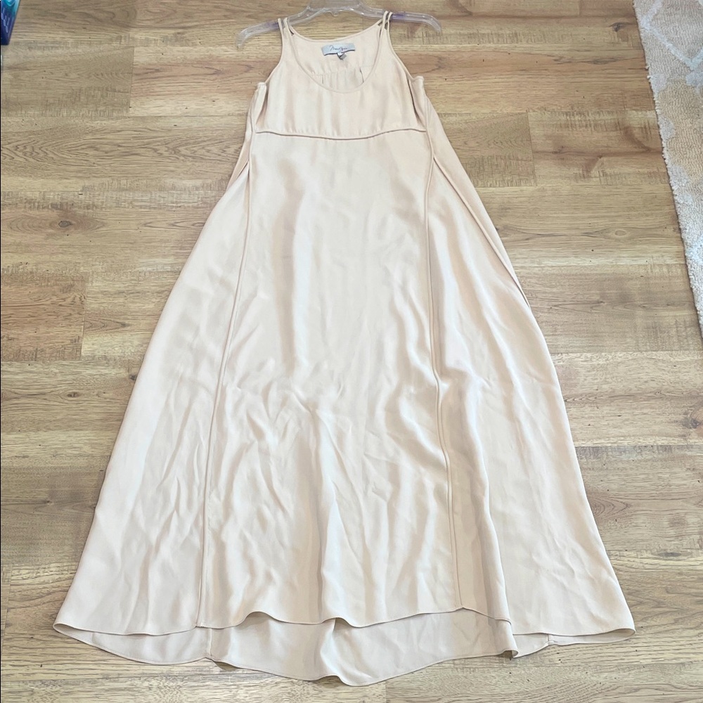 BCBGMaxAzria Cream Maxi Dress